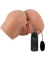 VIBRADOR REALISTA DOBLE ENTRADA CRAZY BULL HAILEY DE LA MARCA CRAZY BULL
