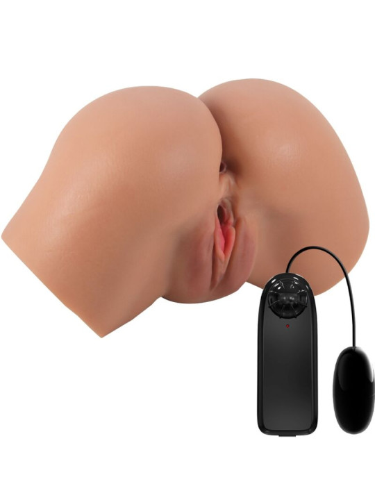 VIBRADOR REALISTA DOBLE ENTRADA CRAZY BULL HAILEY DE LA MARCA CRAZY BULL