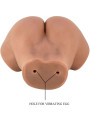 VIBRADOR REALISTA DOBLE ENTRADA CRAZY BULL HAILEY DE LA MARCA CRAZY BULL