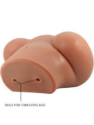 VIBRADOR ANAL Y VAGINAL REALISTA CRAZY BULL CON CONTROL REMOTO DE LA MARCA CRAZY BULL