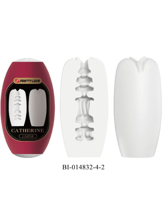 MASTRUBADOR MASCULINO CASPAR 3 TÚNELES TEXTURIZADOS DE LA MARCA PRETTY LOVE