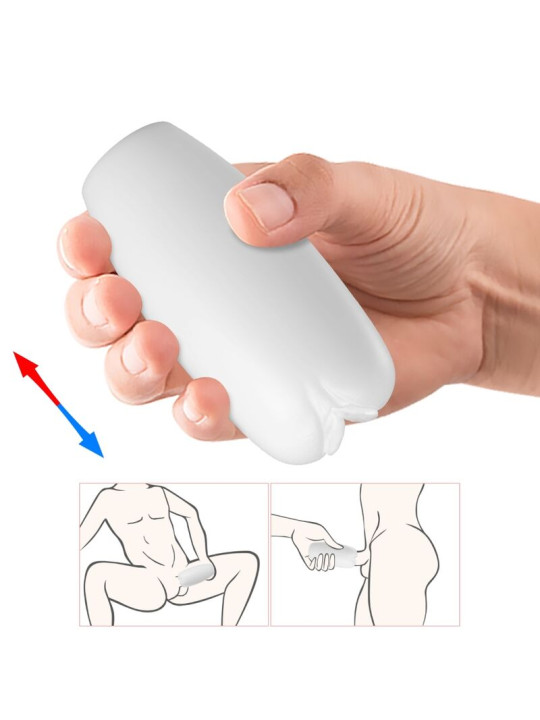 MASTRUBADOR MASCULINO CASPAR 3 TÚNELES TEXTURIZADOS DE LA MARCA PRETTY LOVE