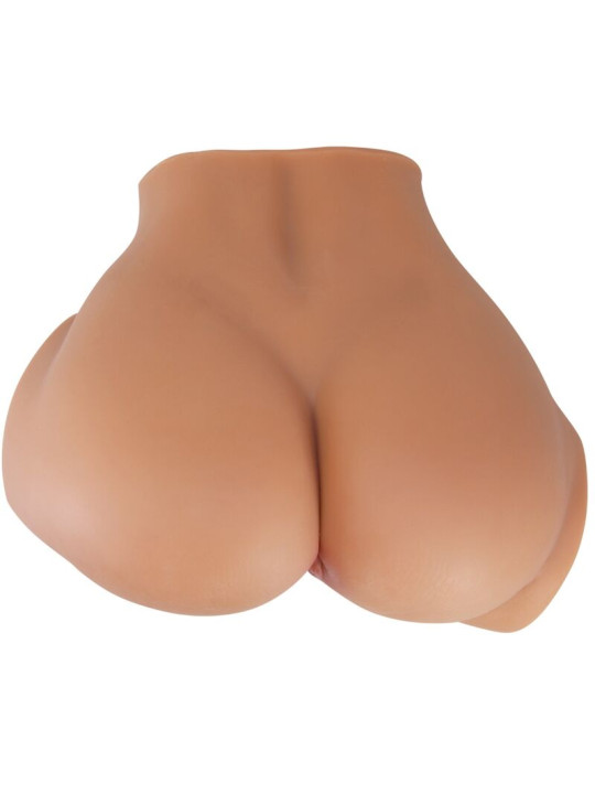 VIBRADOR REALISTA DOBLE AGUJERO CRAZY BULL CON CONTROL REMOTO DE LA MARCA CRAZY BULL