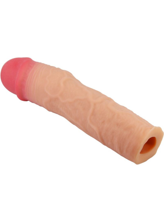 FUNDA PENE REALISTA CON TEXTURA Y EXTENSIÓN 7.6 CM DE LA MARCA PRETTY LOVE