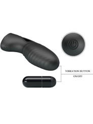 VIBRADOR DE DEDO SILICONA NEGRO PRETTY LOVE ALAN DE LA MARCA PRETTY LOVE