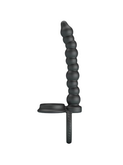 ANILLO PENE DILLION PRETTY LOVE ESTIMULACIÓN ANAL NEGRO DE LA MARCA PRETTY LOVE