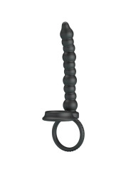 ANILLO PENE DILLION PRETTY LOVE ESTIMULACIÓN ANAL NEGRO DE LA MARCA PRETTY LOVE
