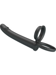 ANILLO DOBLE PENETRACIÓN PRETTY LOVE MOSES NEGRO DE LA MARCA PRETTY LOVE