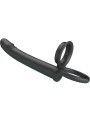 ANILLO DOBLE PENETRACIÓN PRETTY LOVE MOSES NEGRO DE LA MARCA PRETTY LOVE