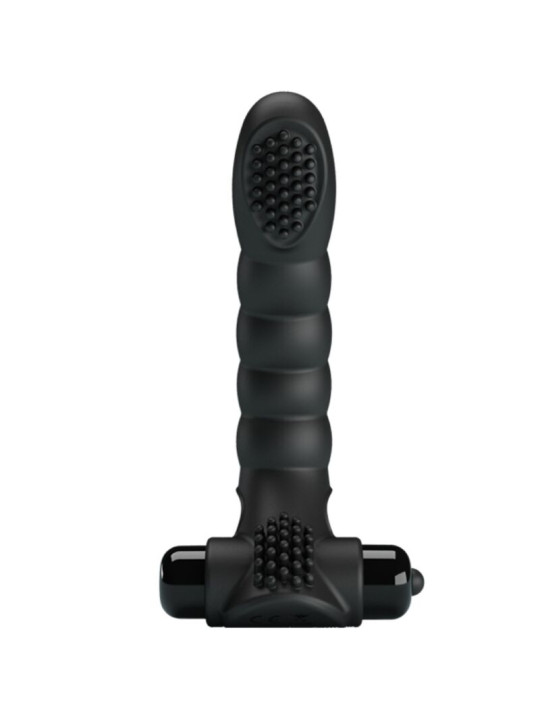 VIBRADOR DE DEDO PRETTY LOVE ALEXANDER 10 MODOS NEGRO DE LA MARCA PRETTY LOVE