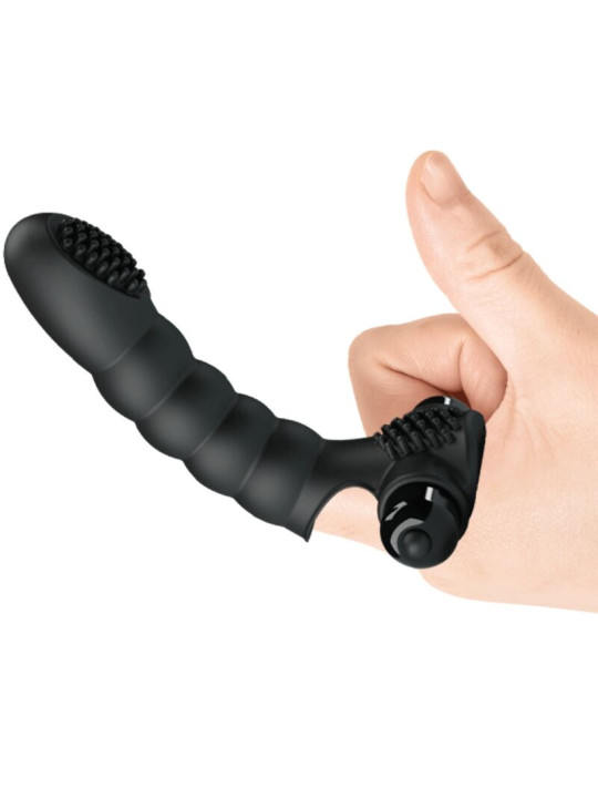 VIBRADOR DE DEDO PRETTY LOVE ALEXANDER 10 MODOS NEGRO DE LA MARCA PRETTY LOVE