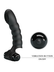 VIBRADOR DE DEDO PRETTY LOVE ALEXANDER 10 MODOS NEGRO DE LA MARCA PRETTY LOVE