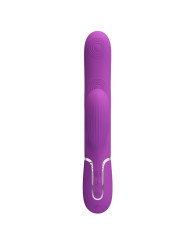 VIBRADOR RABBIT 3 EN 1 PRETTY LOVE PERLITA MORADO DE LA MARCA PRETTY LOVE