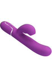VIBRADOR RABBIT 3 EN 1 PRETTY LOVE PERLITA MORADO DE LA MARCA PRETTY LOVE
