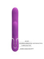 VIBRADOR RABBIT 3 EN 1 PRETTY LOVE PERLITA MORADO DE LA MARCA PRETTY LOVE