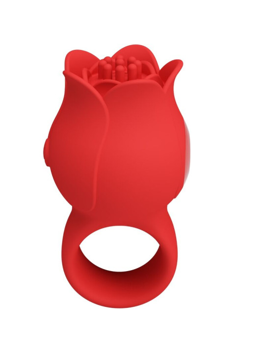 VIBRADOR DE DEDO ROSA 10 MODOS PRETTY LOVE ROJO DE LA MARCA PRETTY LOVE