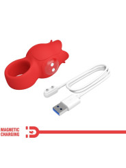 VIBRADOR DE DEDO ROSA 10 MODOS PRETTY LOVE ROJO DE LA MARCA PRETTY LOVE