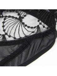 BODY TRANSPARENTE NEGRO CON ENCAJE HUECO L/XL SUBBLIME DE LA MARCA SUBBLIME BODIES