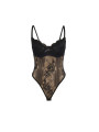 BODY NEGRO DE ENCAJE CROTCHLESS CON PUSH-UP SUBBLIME DE LA MARCA SUBBLIME BODIES