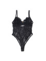 BODY NEGRO DE ENCAJE CROTCHLESS CON PUSH-UP SUBBLIME DE LA MARCA SUBBLIME BODIES