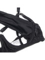 SET LENCERÍA SUJETADOR CON LAZO Y LIGUERO NEGRO SUBBLIME DE LA MARCA SUBBLIME SETS