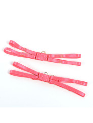 CONJUNTO LENCERÍA ROSA HOLLOW CUT CON TIRAS AJUSTABLES DE LA MARCA SUBBLIME SETS