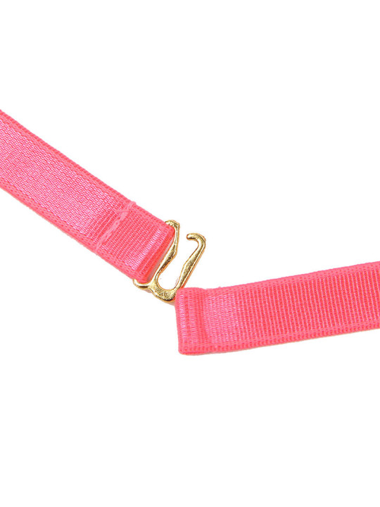 CONJUNTO LENCERÍA ROSA HOLLOW CUT CON TIRAS AJUSTABLES DE LA MARCA SUBBLIME SETS