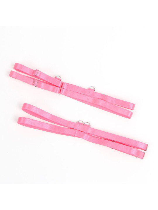 SUJETADOR CON ENCAJE Y LIGUEROS ROSA MORADO SUBBLIME L/XL DE LA MARCA SUBBLIME SETS