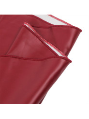 CAMISÓN SEXY BURDEOS CON TIRANTES DE CUERO PU - SUBBLIME DE LA MARCA SUBBLIME DRESSES