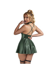 CAMISÓN SEXY VERDE CON TIRANTES DE CUERO PU L/XL DE LA MARCA SUBBLIME DRESSES