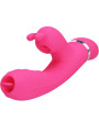 VIBRADOR RABBIT PRETTY LOVE PHOENIX ROSA MULTIFUNCIÓN DE LA MARCA PRETTY LOVE