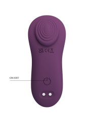 VIBRADOR APP CONTROL REMOTO PRETTY LOVE FRANZ MORADO DE LA MARCA PRETTY LOVE