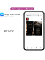 VIBRADOR APP CONTROL REMOTO PRETTY LOVE FRANZ MORADO DE LA MARCA PRETTY LOVE