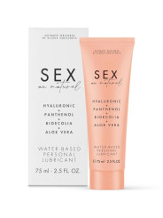 LUBRICANTE ÍNTIMO BASE AGUA 75 ML - VEGANO Y SIN PARABENOS DE LA MARCA BIJOUX AU NATUREL