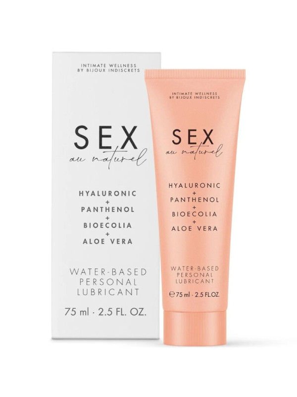 LUBRICANTE ÍNTIMO BASE AGUA 75 ML - VEGANO Y SIN PARABENOS DE LA MARCA BIJOUX AU NATUREL