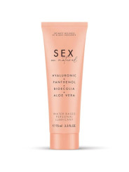 LUBRICANTE ÍNTIMO BASE AGUA 75 ML - VEGANO Y SIN PARABENOS DE LA MARCA BIJOUX AU NATUREL