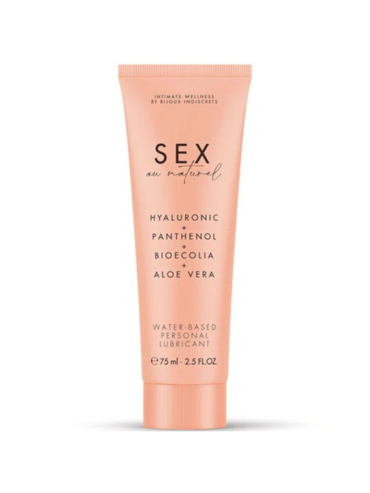 LUBRICANTE ÍNTIMO BASE AGUA 75 ML - VEGANO Y SIN PARABENOS DE LA MARCA BIJOUX AU NATUREL