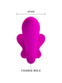 VIBRADOR DOBLE STRAP-ON 12 MODOS PRETTY LOVE VALERIE DE LA MARCA PRETTY LOVE