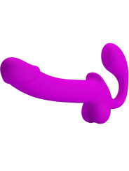 PRETTY LOVE KELPIE STRAP-ON DOBLE MORADO SQUIRT DE LA MARCA PRETTY LOVE