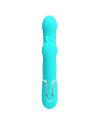 VIBRADOR RABBIT 4 EN 1 PRETTY LOVE CAMMY AZUL DE LA MARCA PRETTY LOVE