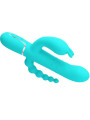 VIBRADOR RABBIT 4 EN 1 PRETTY LOVE CAMMY AZUL DE LA MARCA PRETTY LOVE