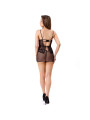 CONJUNTO LENCERÍA NEGRO LIVCO CORSETTI ENCAJE Y MALLA DE LA MARCA LIVCO CORSETTI SETS