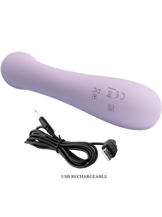 VIBRADOR RABBIT SILICONA 10 MODOS PRETTY LOVE ROSOLYN DE LA MARCA PRETTY LOVE