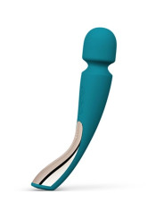 MASAJEADOR VIBRADOR SMART WAND 2 VERDE AGUA DE LA MARCA LELO