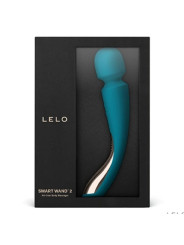 MASAJEADOR VIBRADOR SMART WAND 2 VERDE AGUA DE LA MARCA LELO