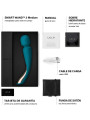 MASAJEADOR VIBRADOR SMART WAND 2 VERDE AGUA DE LA MARCA LELO