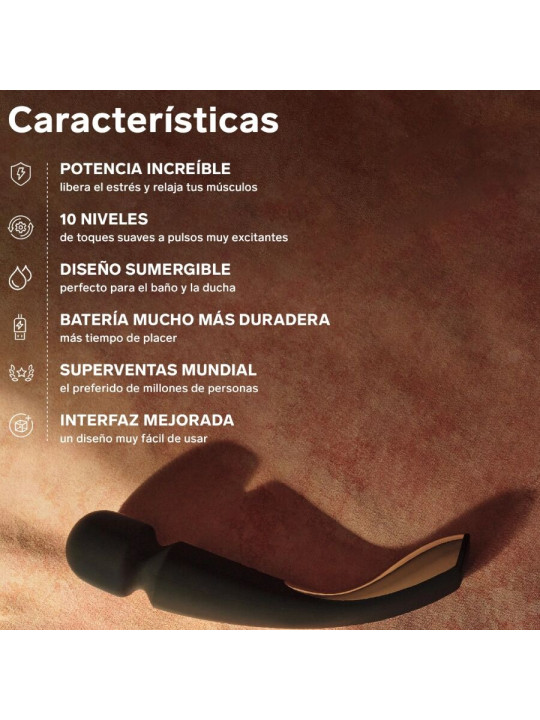 MASAJEADOR VIBRADOR SMART WAND 2 VERDE AGUA DE LA MARCA LELO