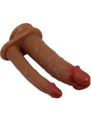 DILDO DOBLE VIBRADOR REALISTA PRETTY LOVE HULBERT DE LA MARCA PRETTY LOVE