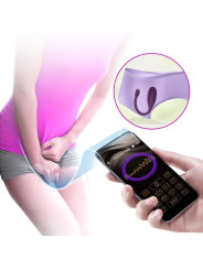 VIBRADOR CONTROL APP MORADO PRETTY LOVE LEVIATHAN DE LA MARCA PRETTY LOVE SMART