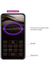 VIBRADOR CONTROL APP MORADO PRETTY LOVE LEVIATHAN DE LA MARCA PRETTY LOVE SMART